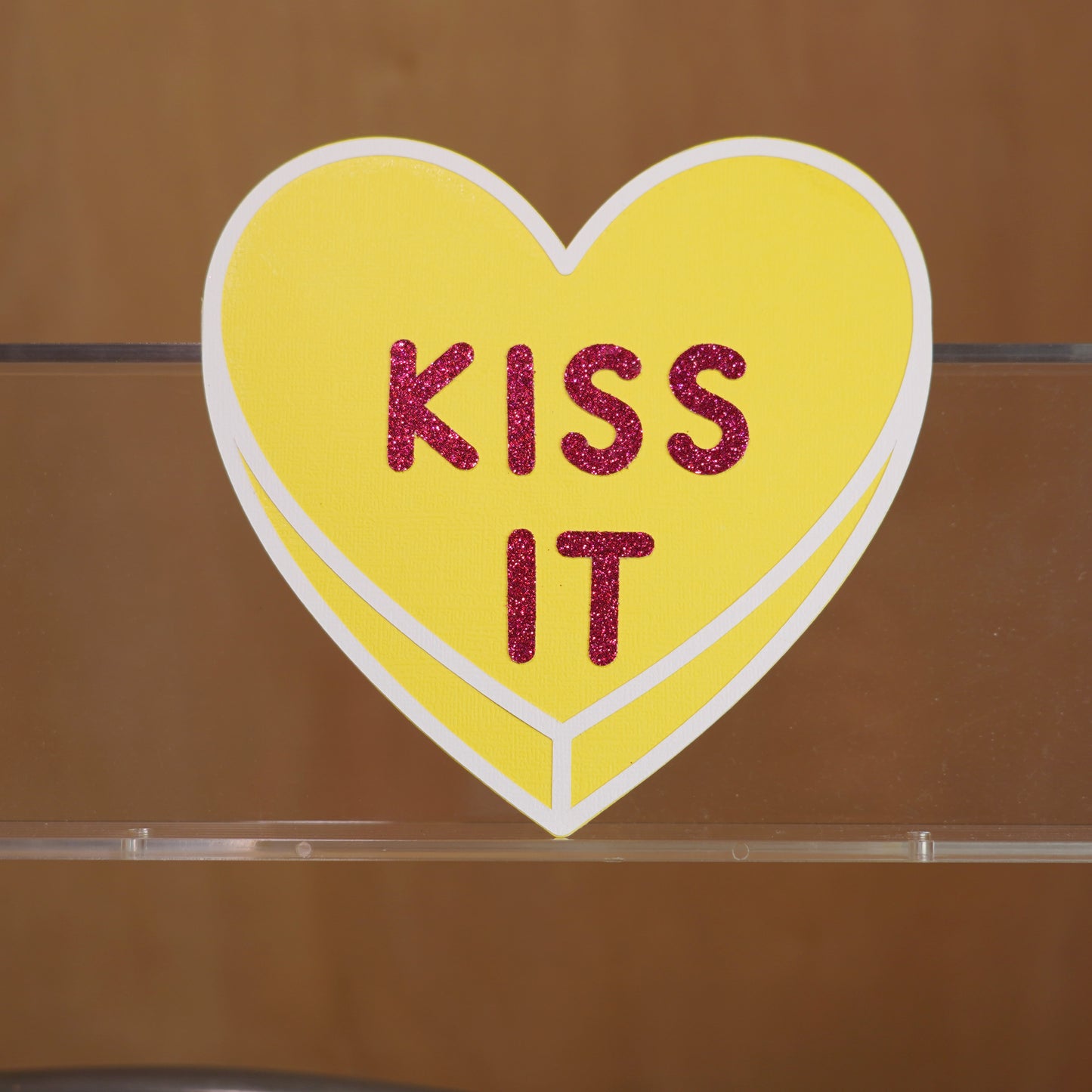 Nasty hearts greeting card