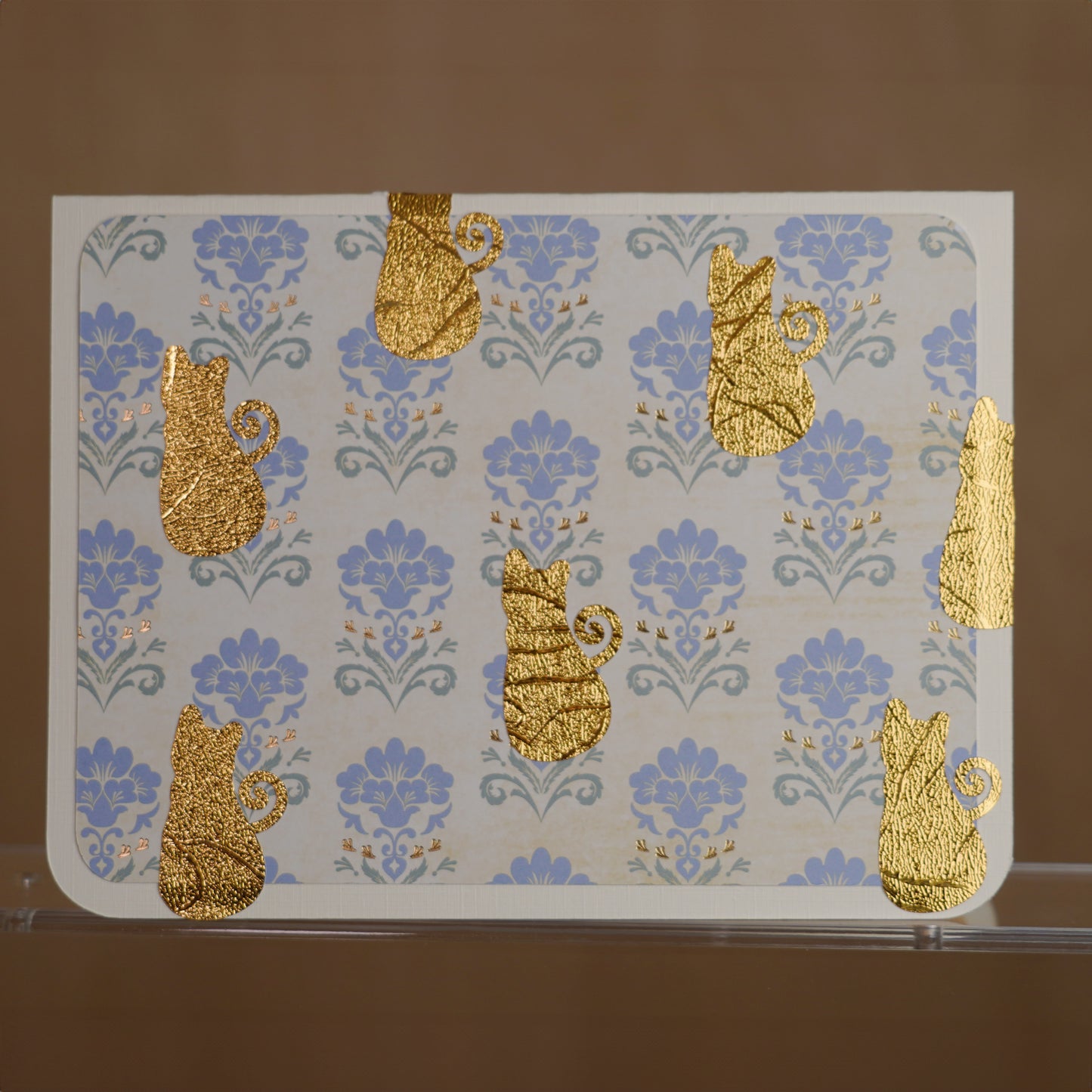 Kitty cat greeting card