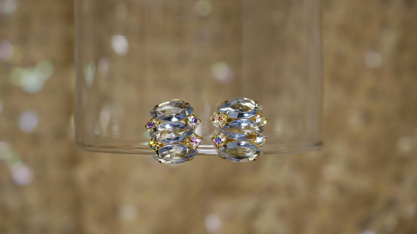 Cinderella blue earrings