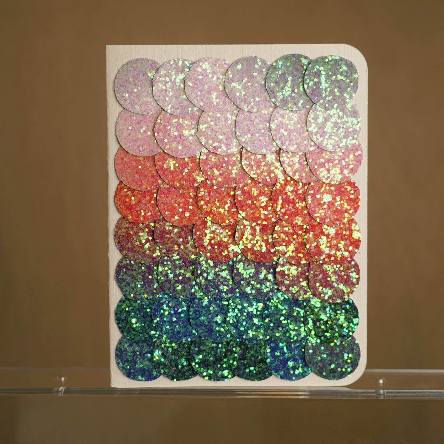 Rainbow fish greeting card