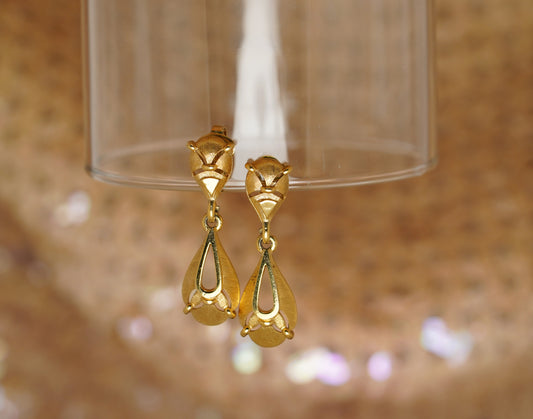 Art Deco drop earrings
