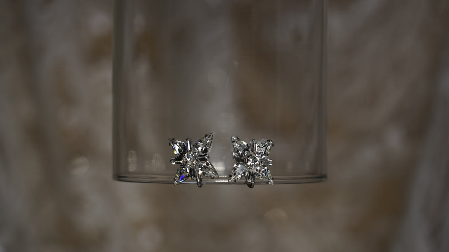 North star earrings