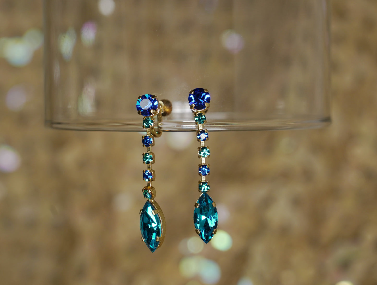 Austrian teardrop earrings